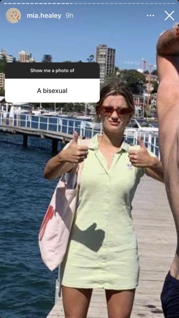 mia healey comes out as bisexual